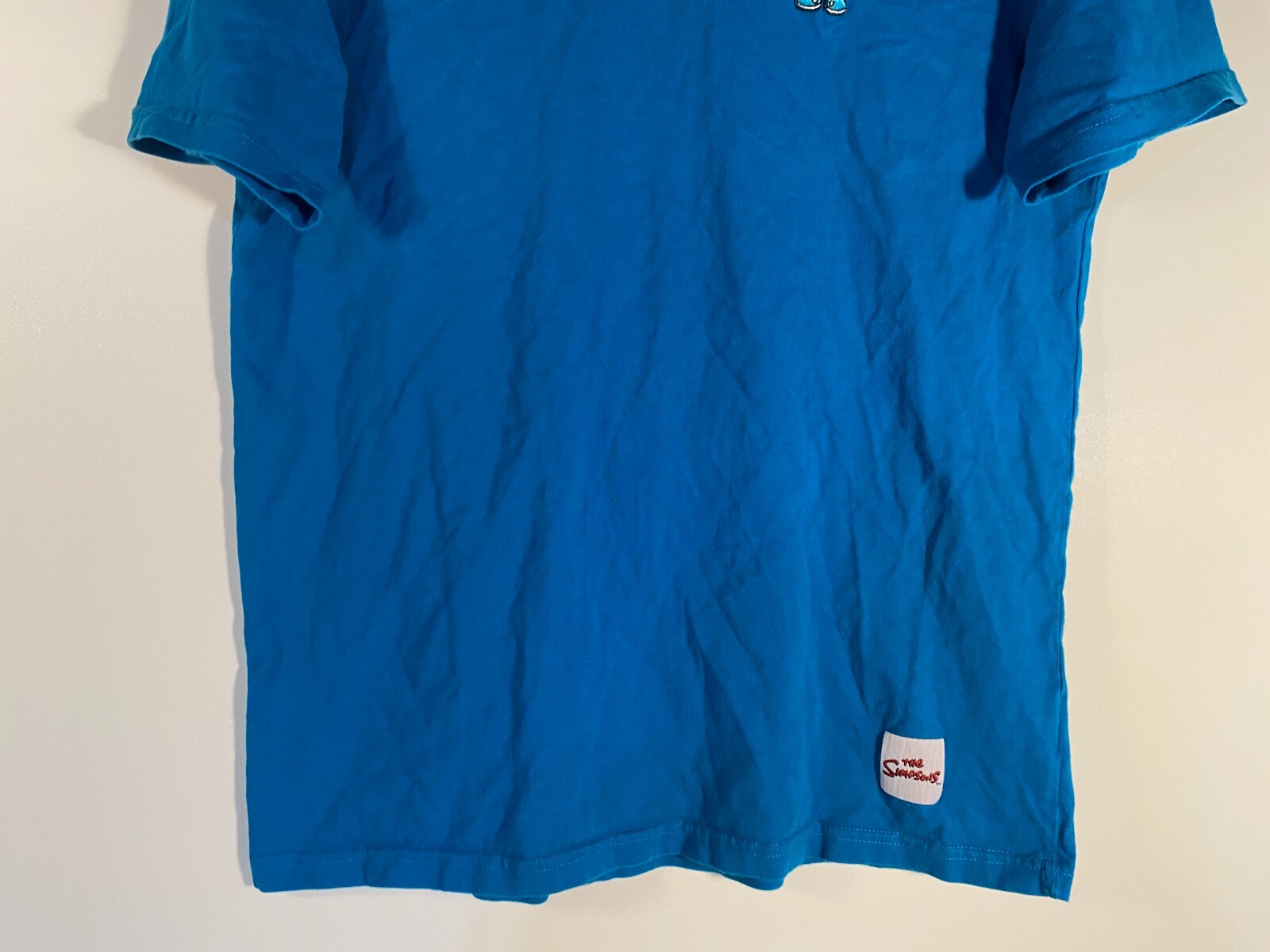 20th Century Fox The Simpsons Bart Simpson Blue Shirt Men Size M gallery