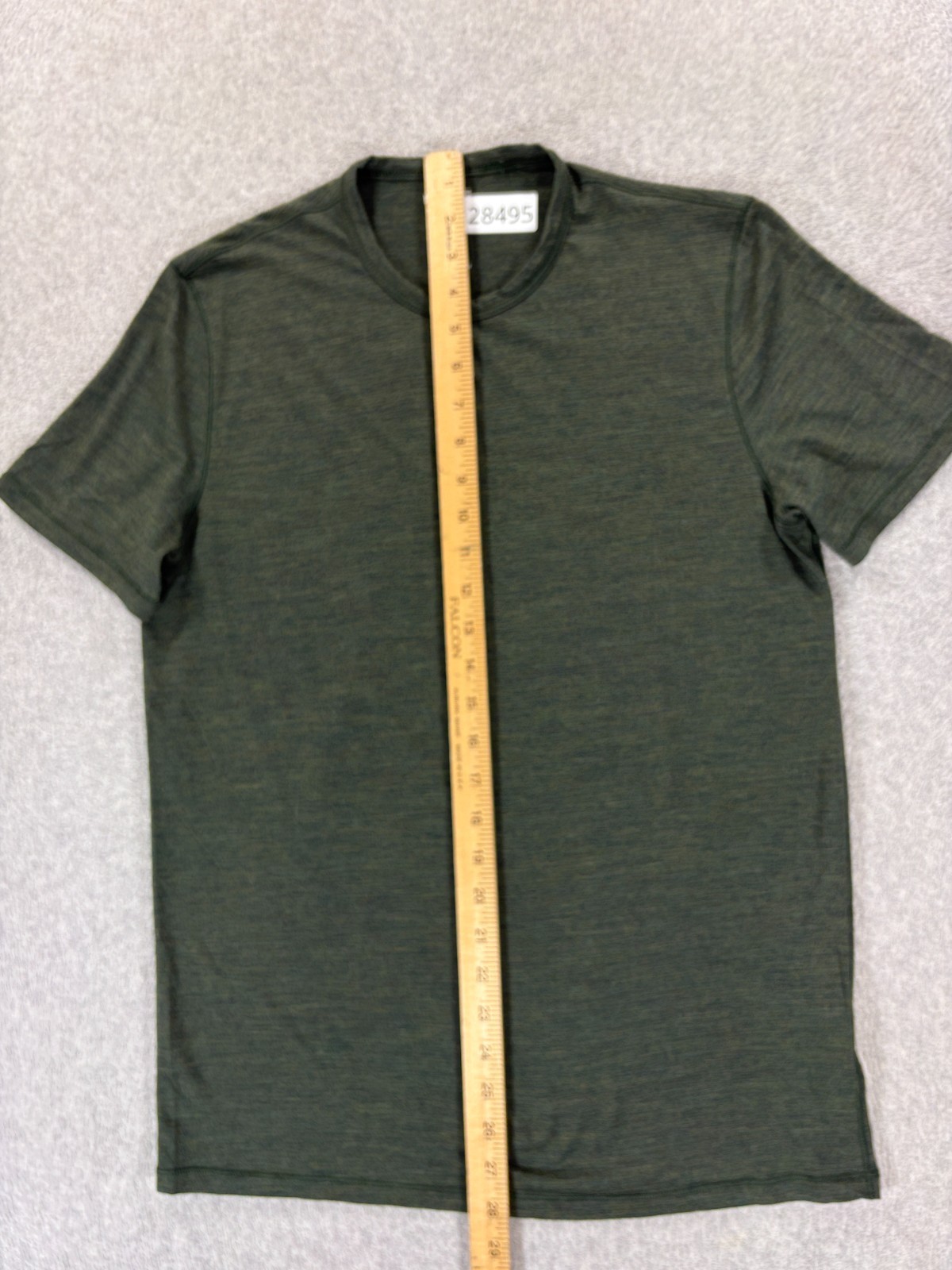 Proof Huckberry 72 Hour Merino Tee Shirt (Men's Small) Green gallery
