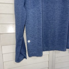 Lululemon Metal Vent Tech 1/2 Zip 2.0 Men’s Large Blue