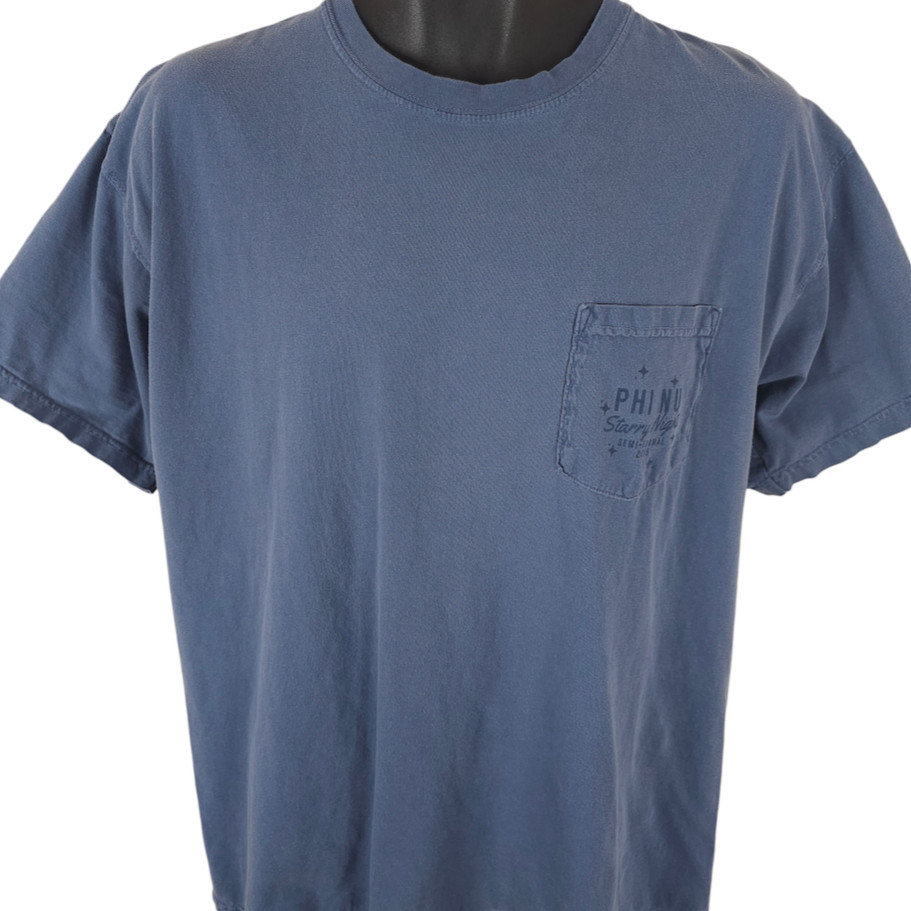 Vincent Van Gogh T Shirt Mens Size Large Blue Starry Night Phi Nu Semi Formal gallery