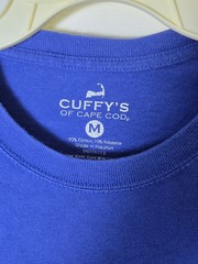 Cape Cod Massachusetts Blue T-shirt Men’s Size Medium Sail Boat Ocean Blue