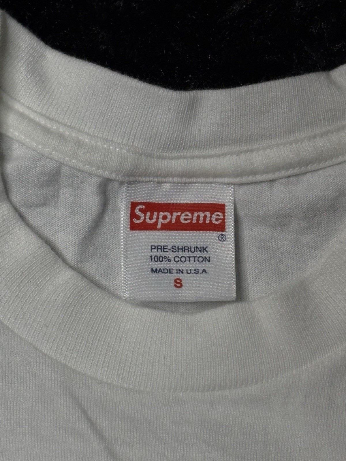 SUPREME NY Bed Tee Men's Small White Brand NEW! F/W 2021 gallery