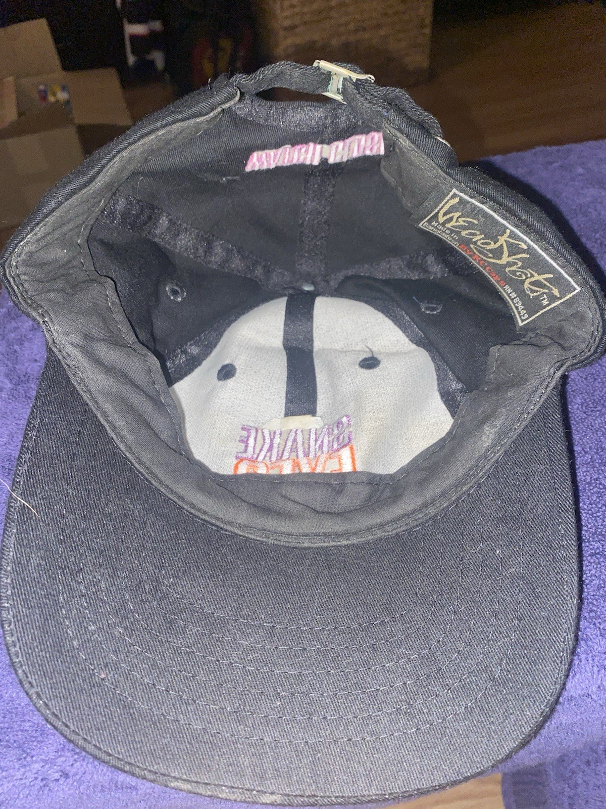 1998 Snake Eyes Nicolas Cage vintage StrapBack Hat gallery