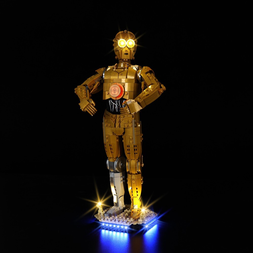 LED Light Kit for C-3PO - Compatible with LEGO® 75398