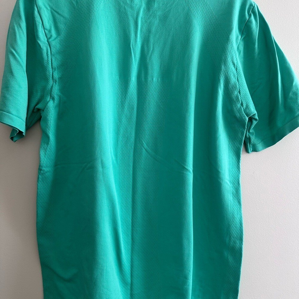 Zella Activewear T-Shirt Mens XL Turquoise Short Sleeve Athletic Top gallery