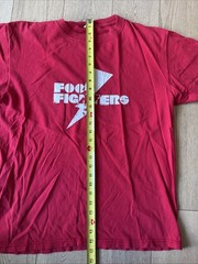 Foo Fighters – Red Shirt – No Tag