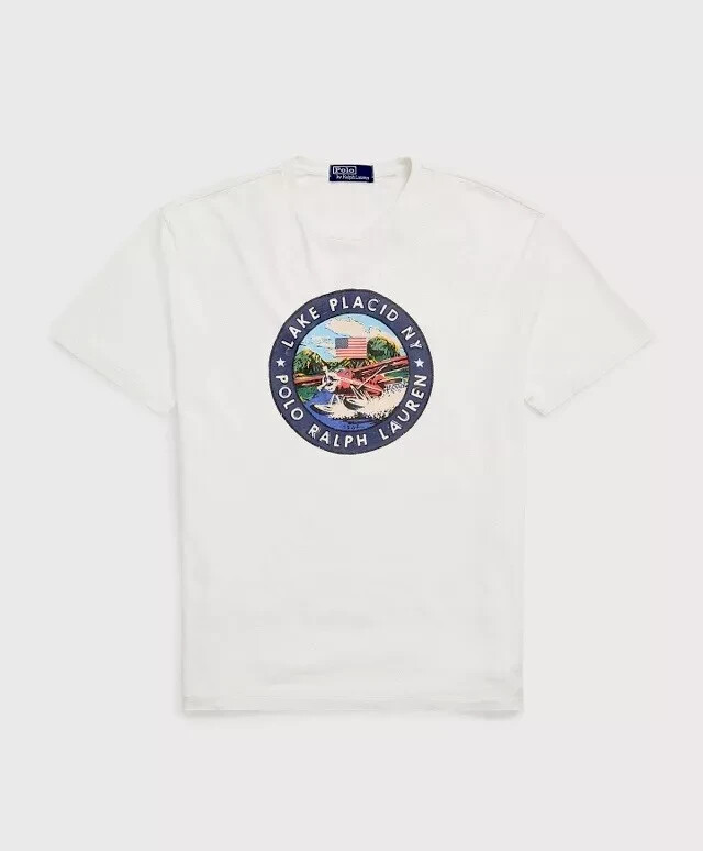 NEW Polo Ralph Lauren Lake Placid Seaplane Sportsman NY T Shirt LG / XL gallery