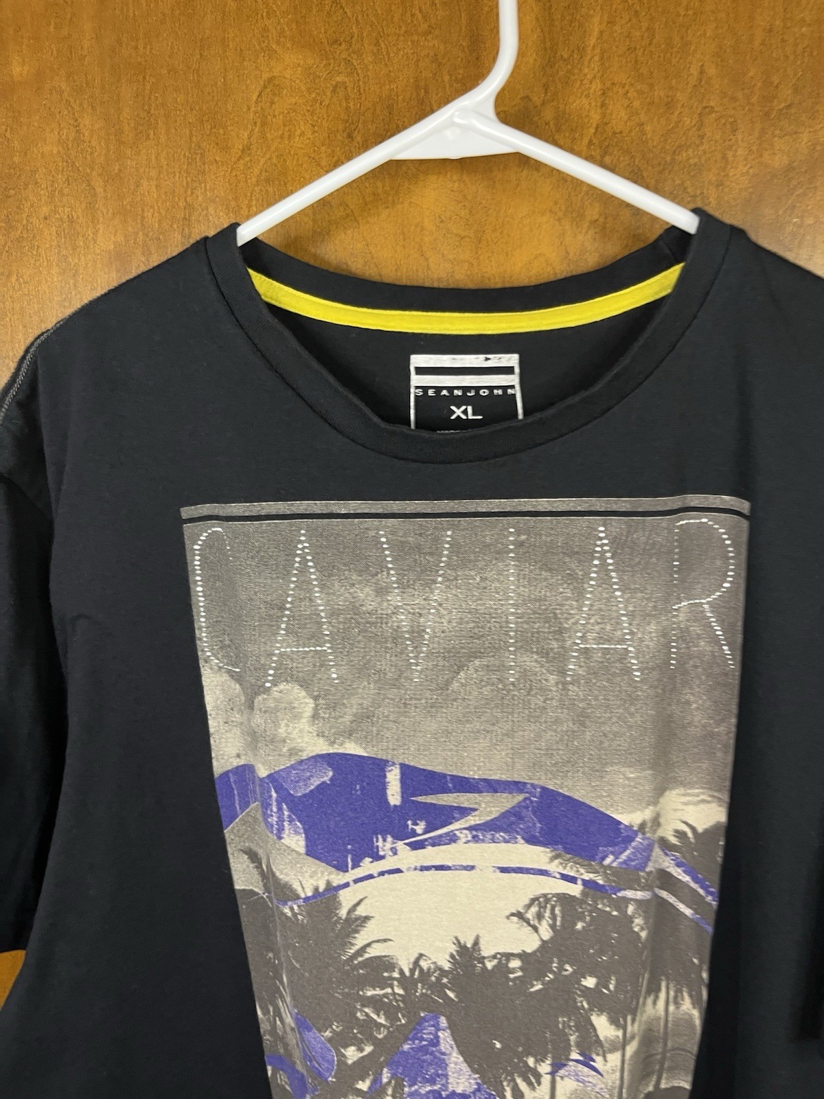 Y2K Sean John Caviar Dreams Bling Graphic T Shirt Hip Hop Streetwear Mens XL gallery