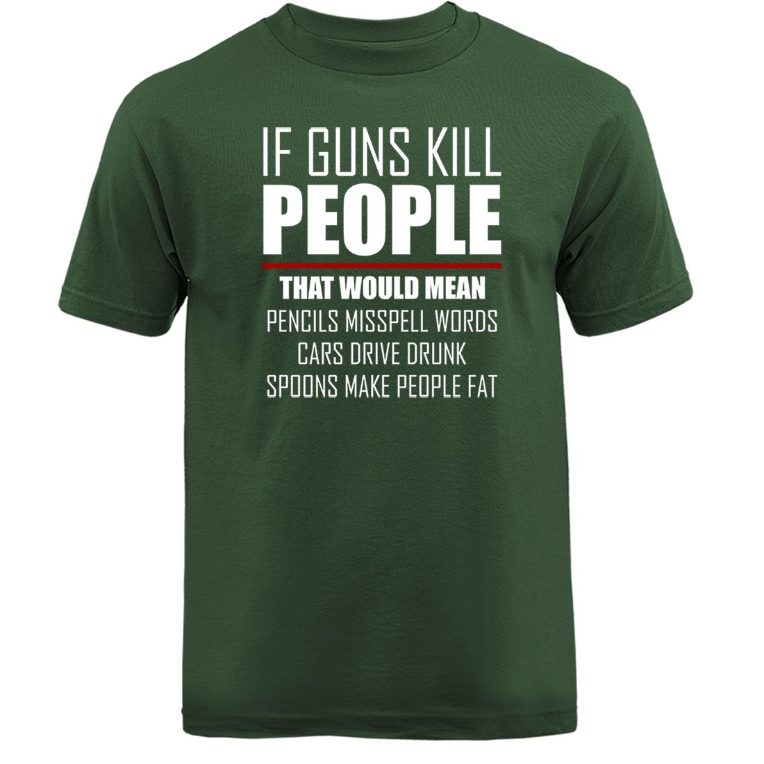 If Guns Kill People 2nd Amendment 2A Gun Rights Anti Gun Control T-shirt gallery