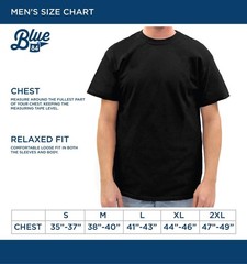 Blue 84 NCAA Mens T-Shirt Cursive