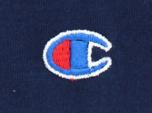 Champion Crew Neck Short Sleeve T-Shirt T425 6oz Blue, Size 3XL gallery