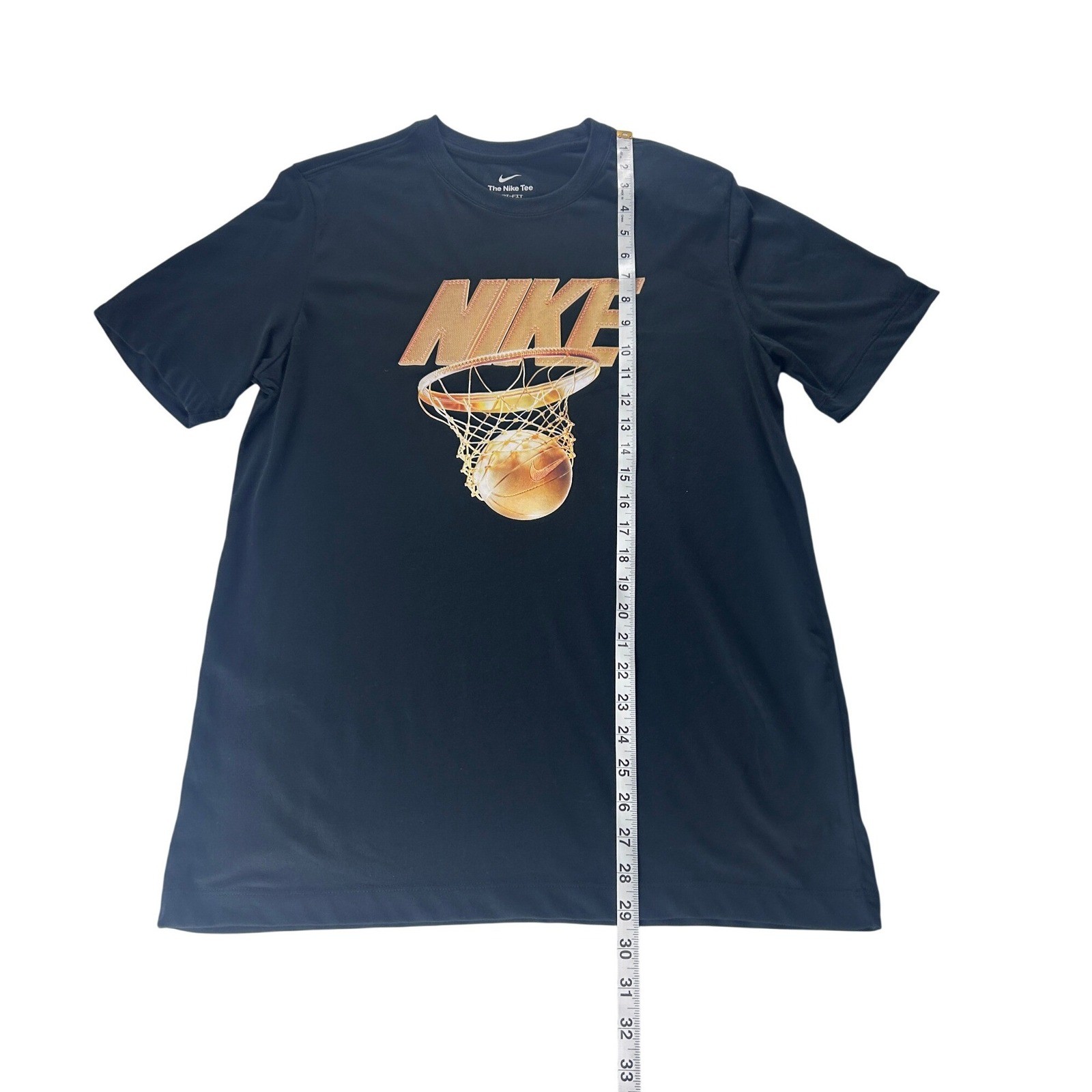 Nike Mens Dri-FIT Basketball Graphic T-Shirt Black HF6205-010 Size Medium NEW gallery