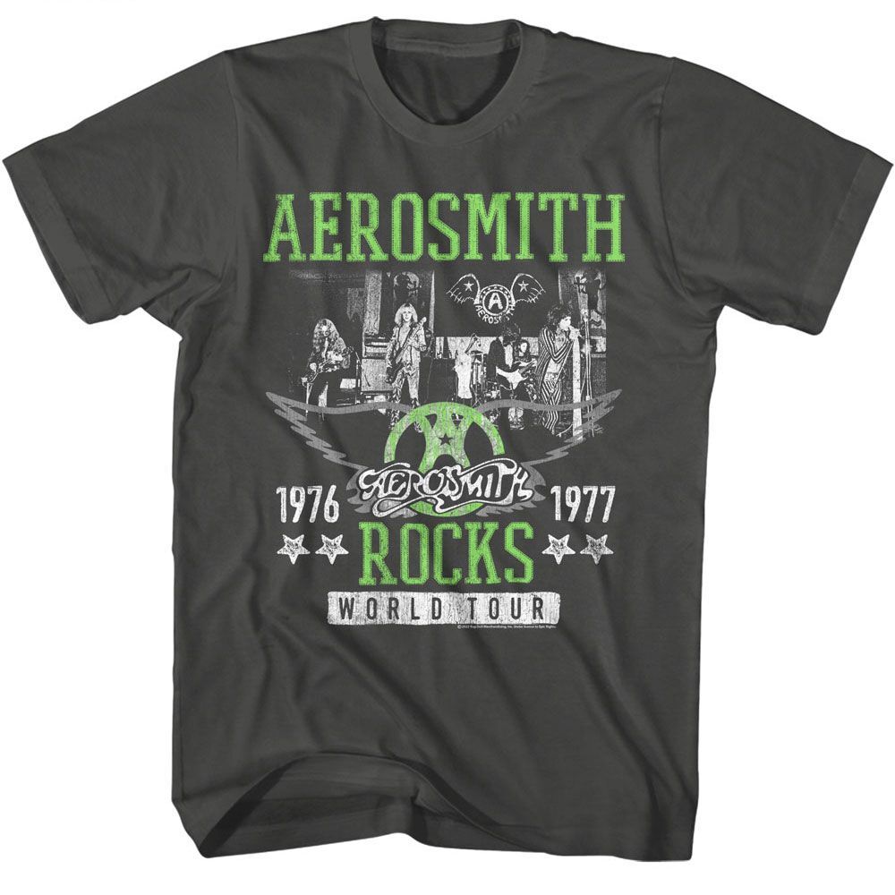 Aerosmith Rockstar Smoke Music Shirt gallery