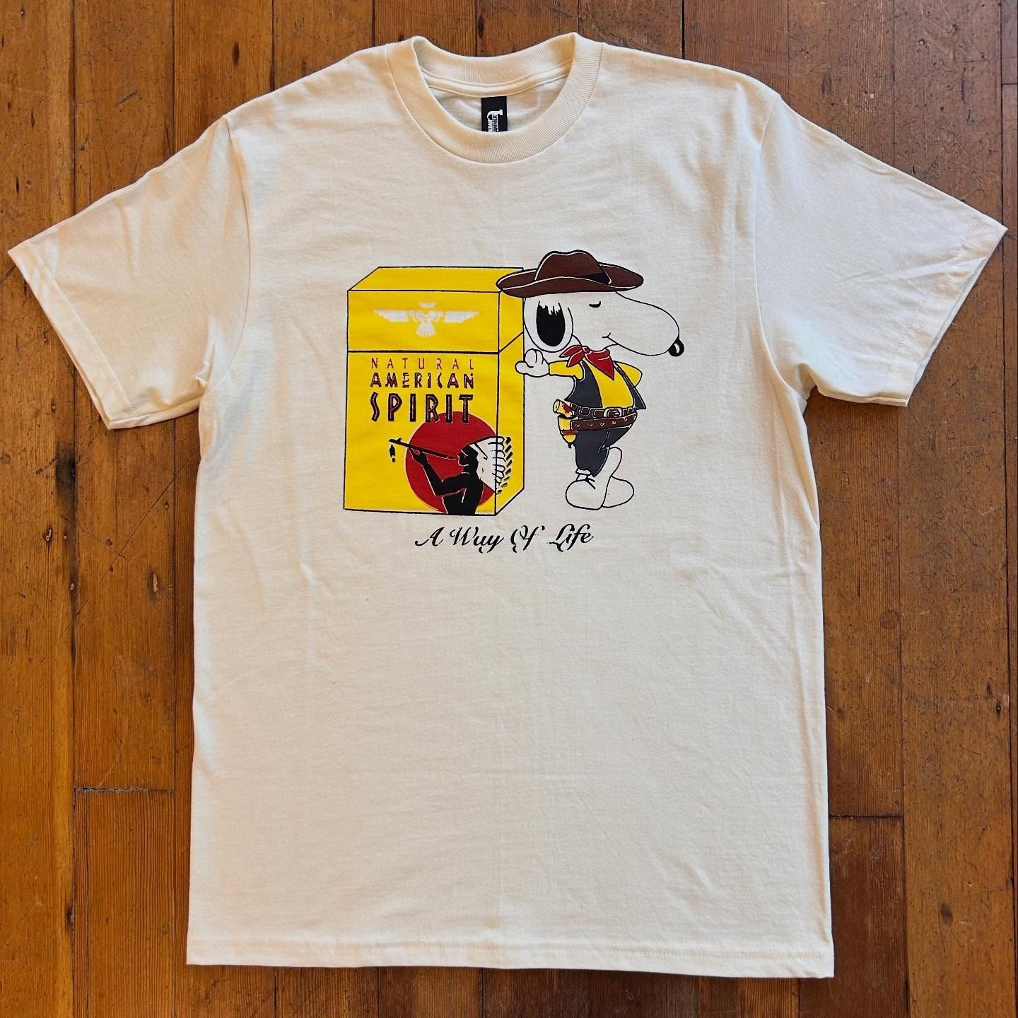 NATURAL AMERICAN SPIRIT CIGARETTE PACK X SN00PY FUNNY T-SHIRT S-5XL gallery