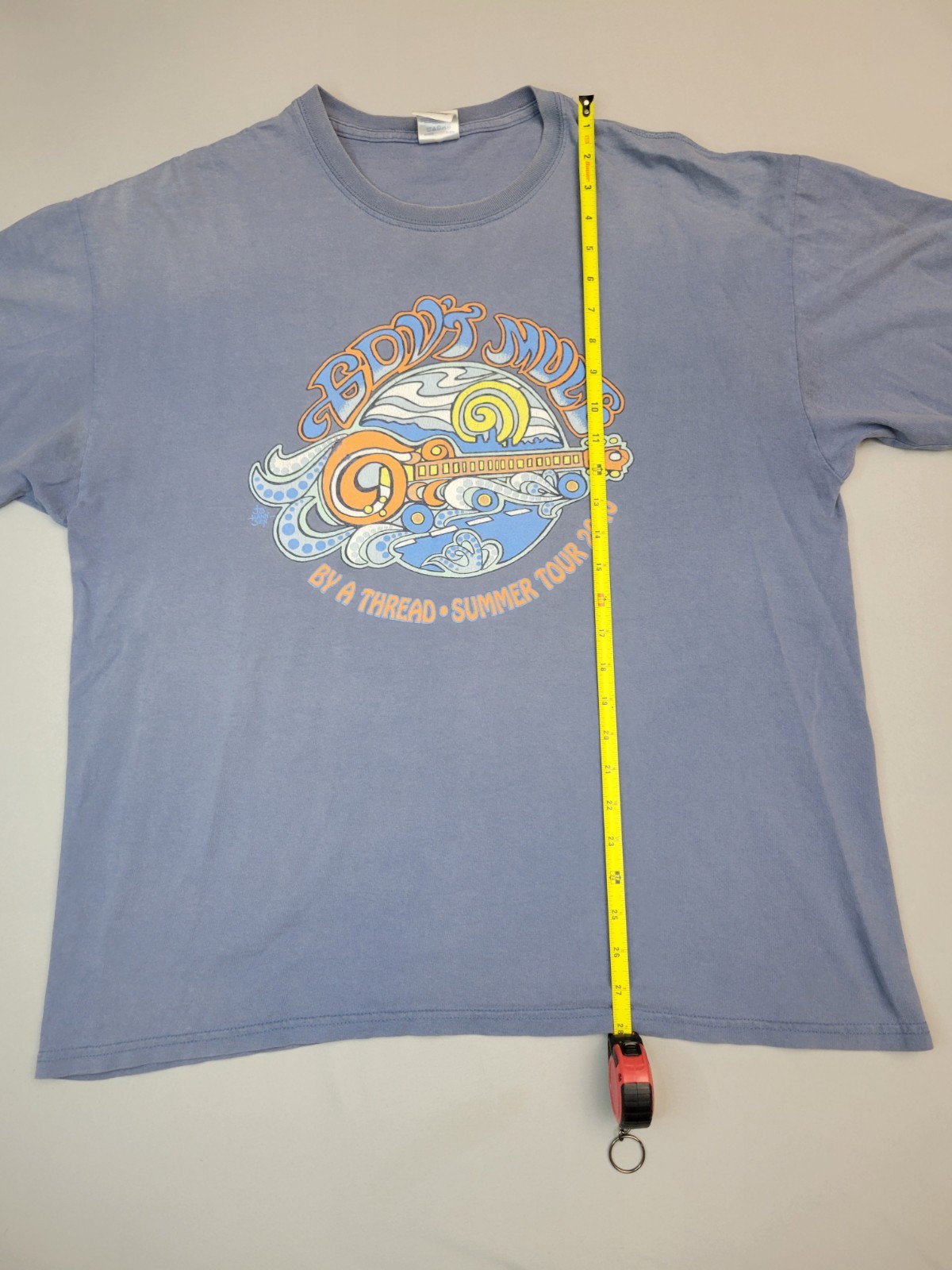 Govt Mule Vintage T-Shirt By A Thread Summer 2010 Tour Size XL gallery