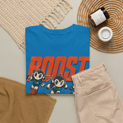 Boost Skill Modules Cosmo Dash Robot Graphic T-Shirt