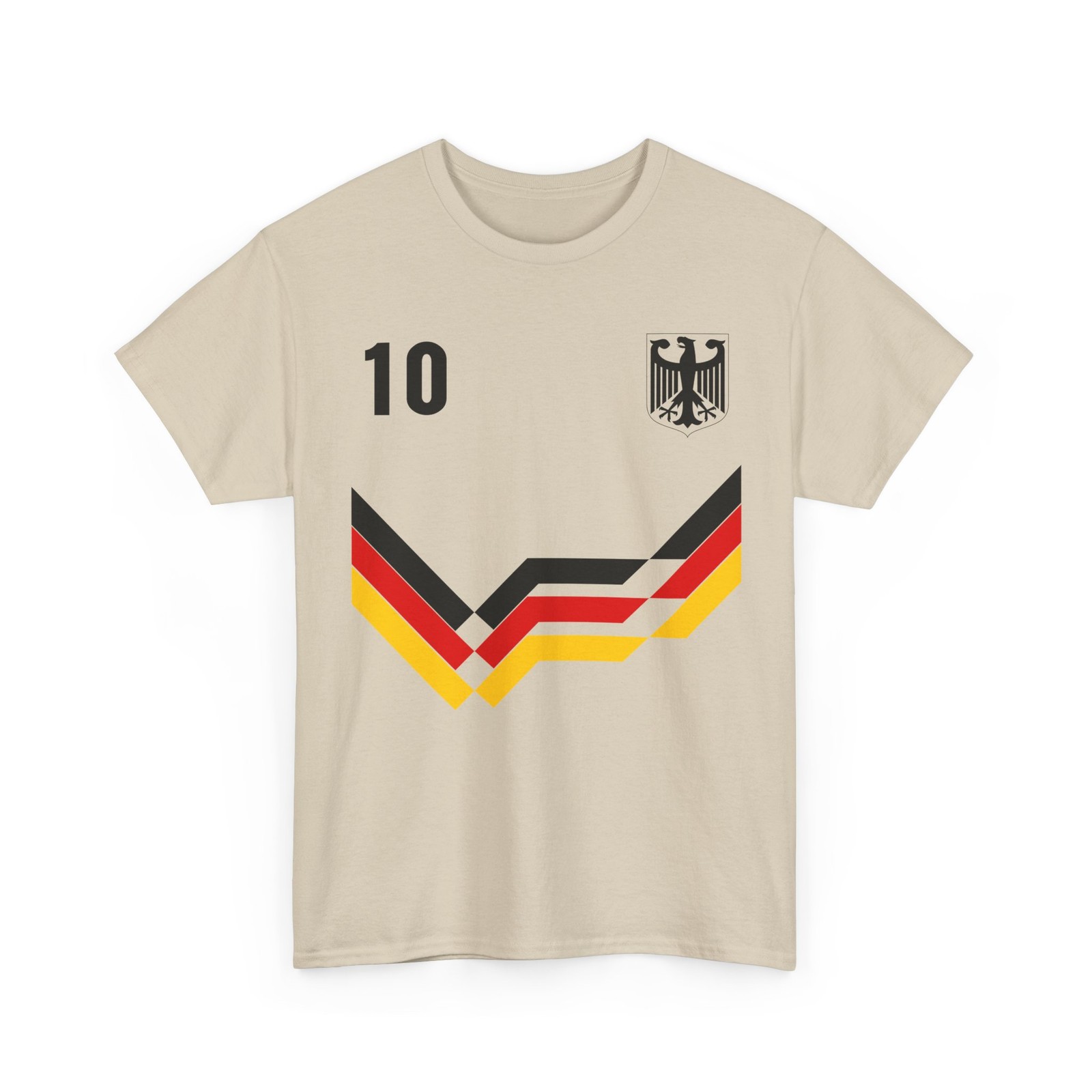 Germany Shirt, Germany Number 10 Jersey Style German Flag Shirt gallery