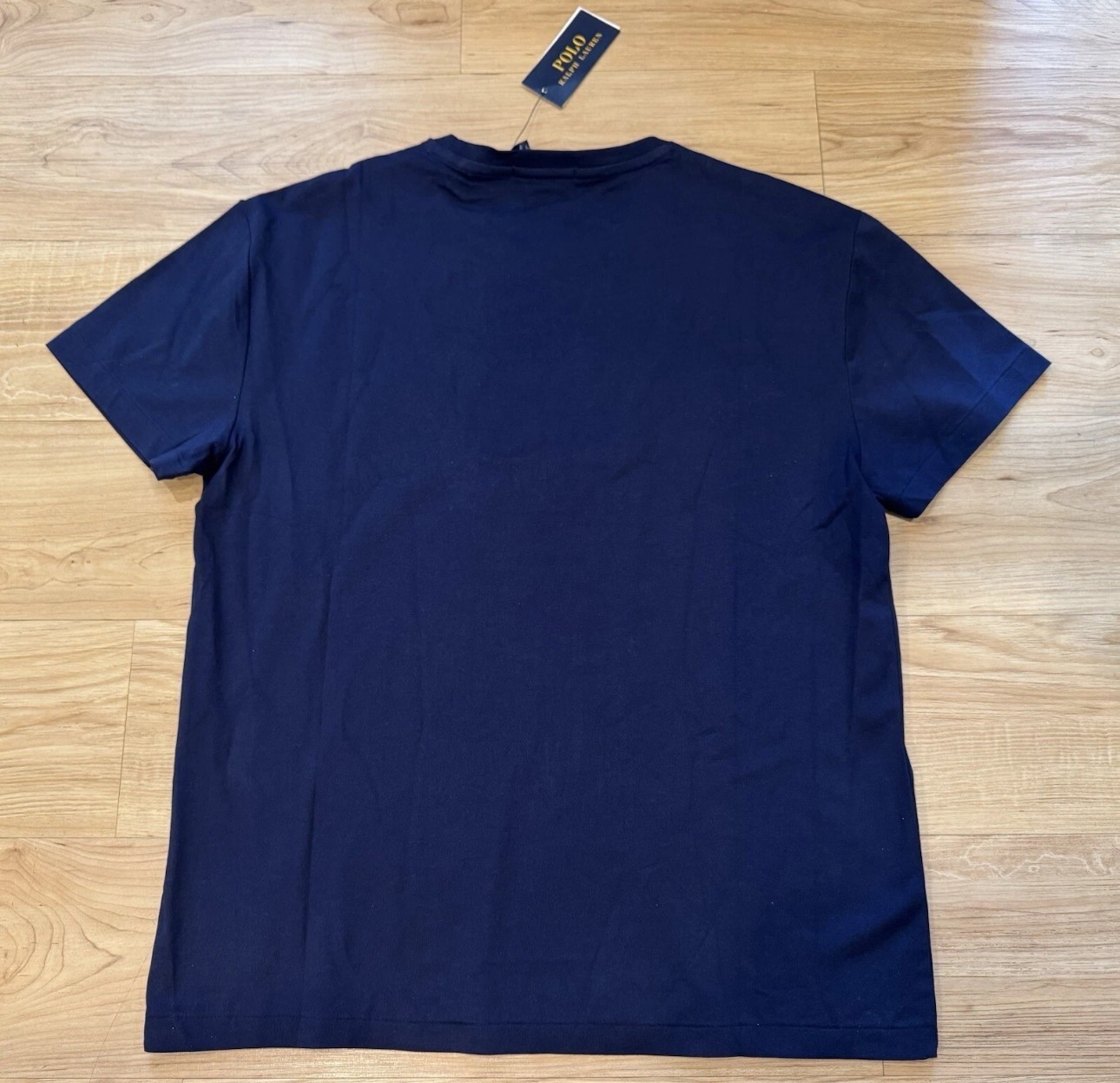 Polo Ralph Lauren Men’s Classic Fit Stitched Logo Pony T-Shirt Navy Blue S-XL gallery