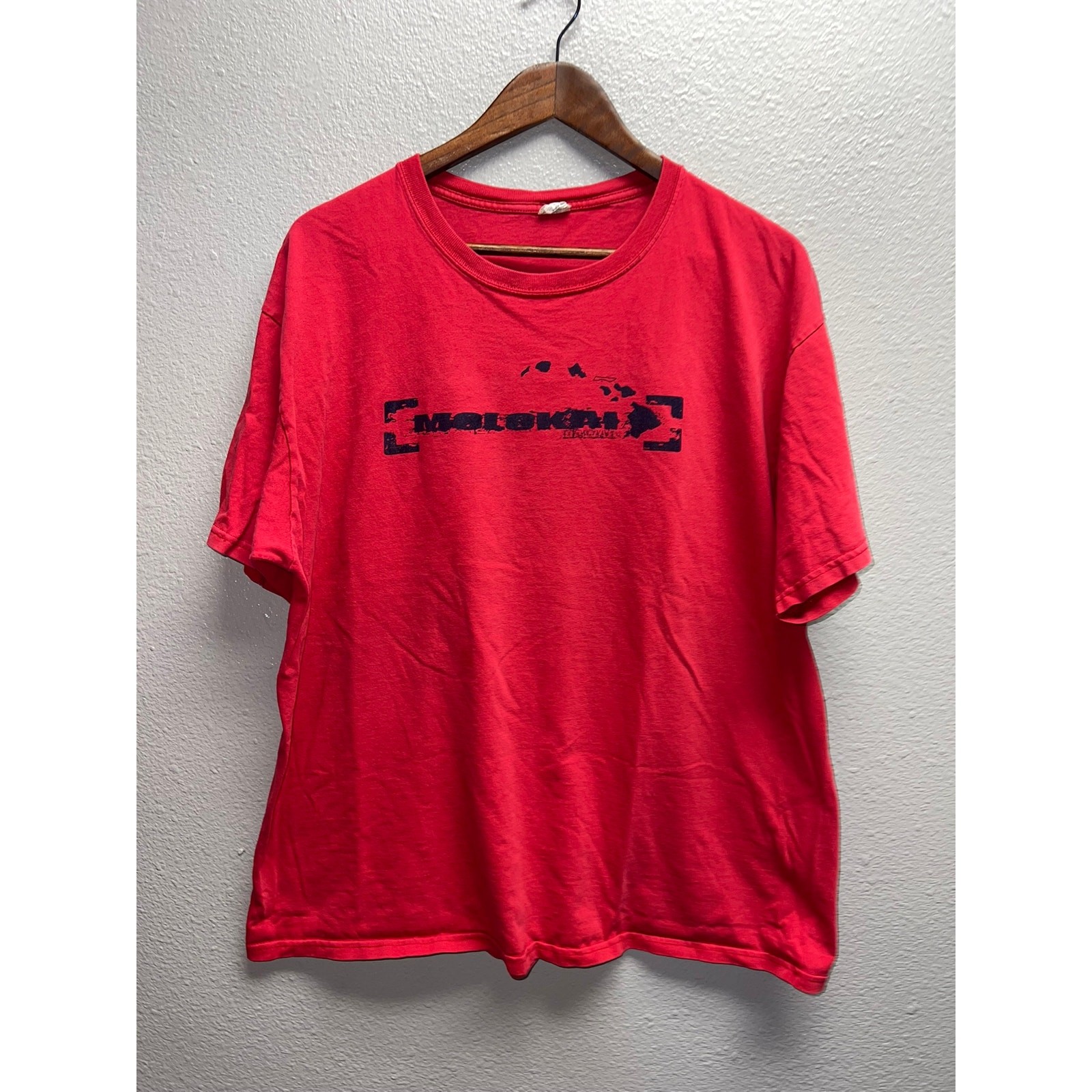 Vintage Molokai Shirt Hunting Sniper Scope Hawaii Red Islands Graphic Tee VTG XL gallery