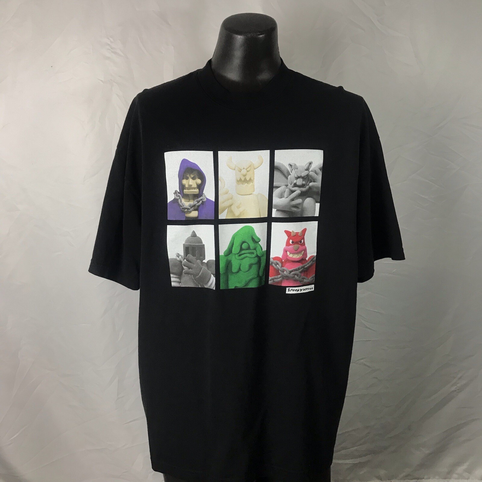 Spooky Woods HEADSHOTS (Madhouse) Size XL T Shirt LA Apparel Unworn