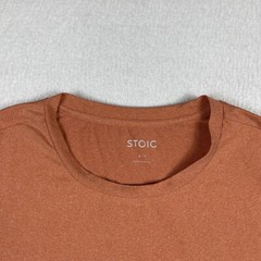 Stoic Shirt Mens XL Orange Tee Pullover Gym Yoga Run Jog Casual Everyday Workout