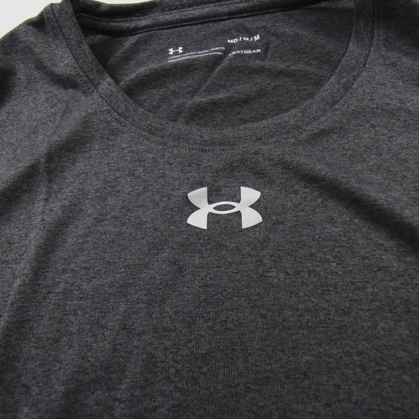 Under Armour HeatGear Long Sleeve Shirt Men's Gray New with Tags M gallery