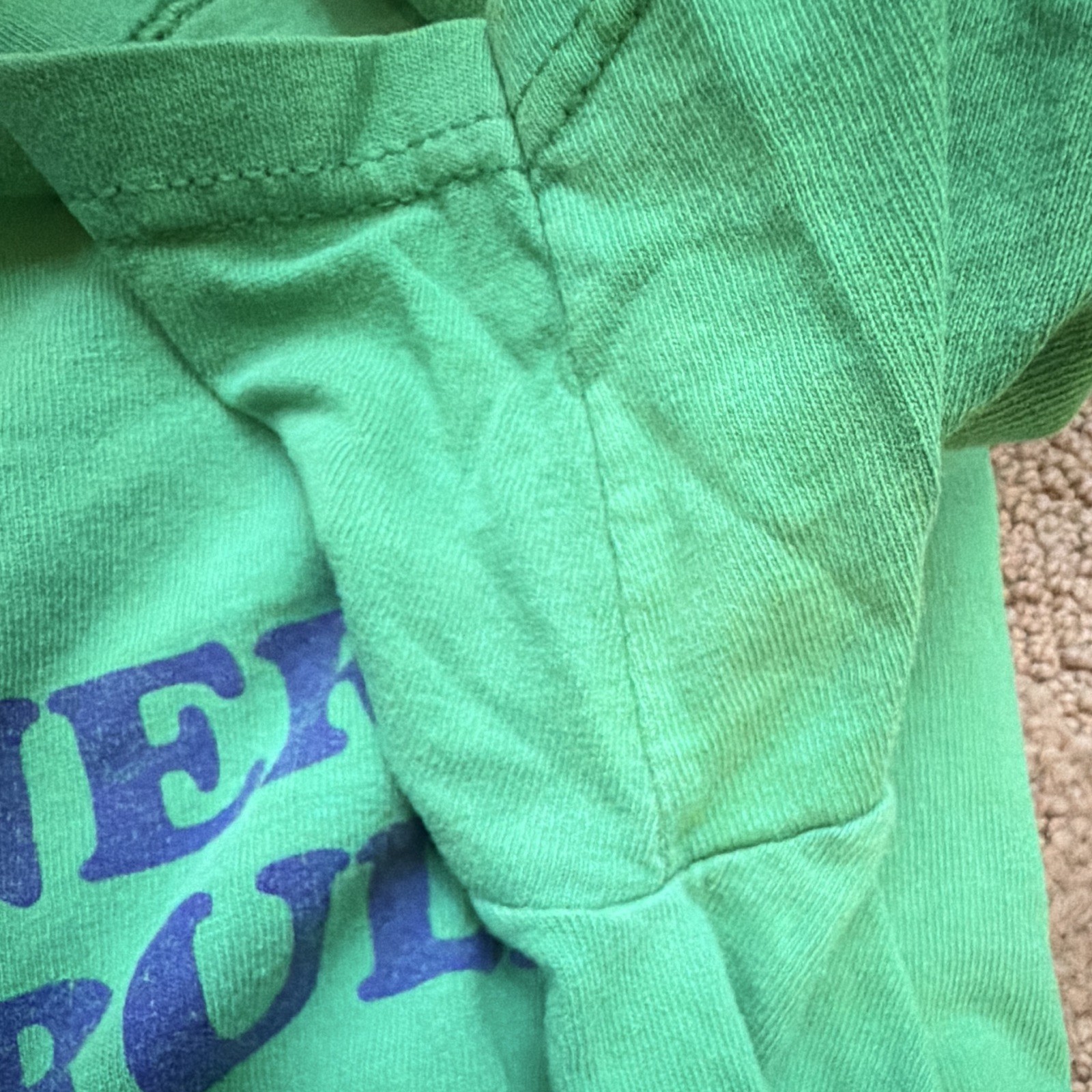 Fruit of the Loom Heavy Cotton Green Nerds Rule Graphic T-Shirt M Crew Neck gallery