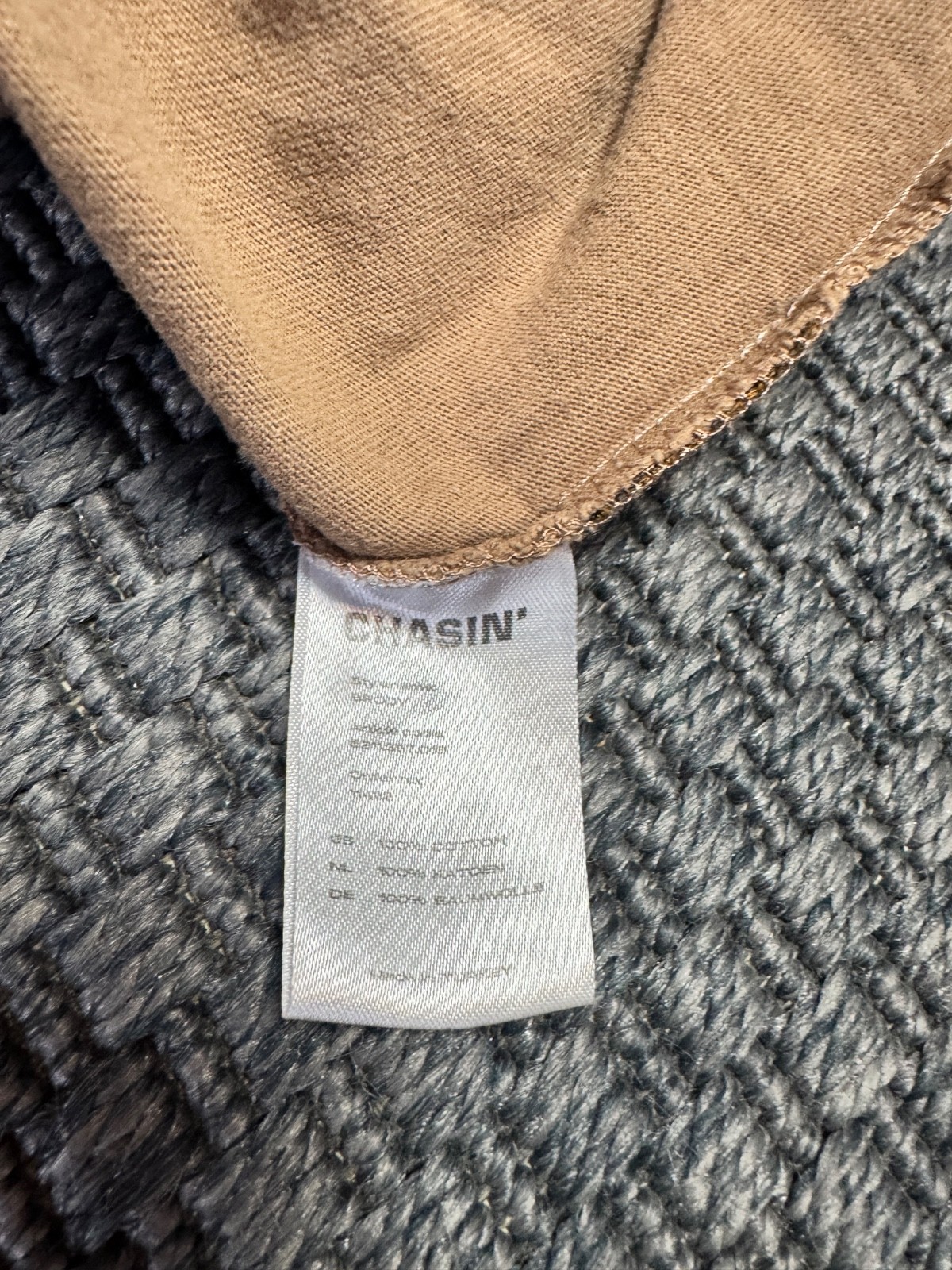 CHASIN T Shirt Mens Size L Beige gallery