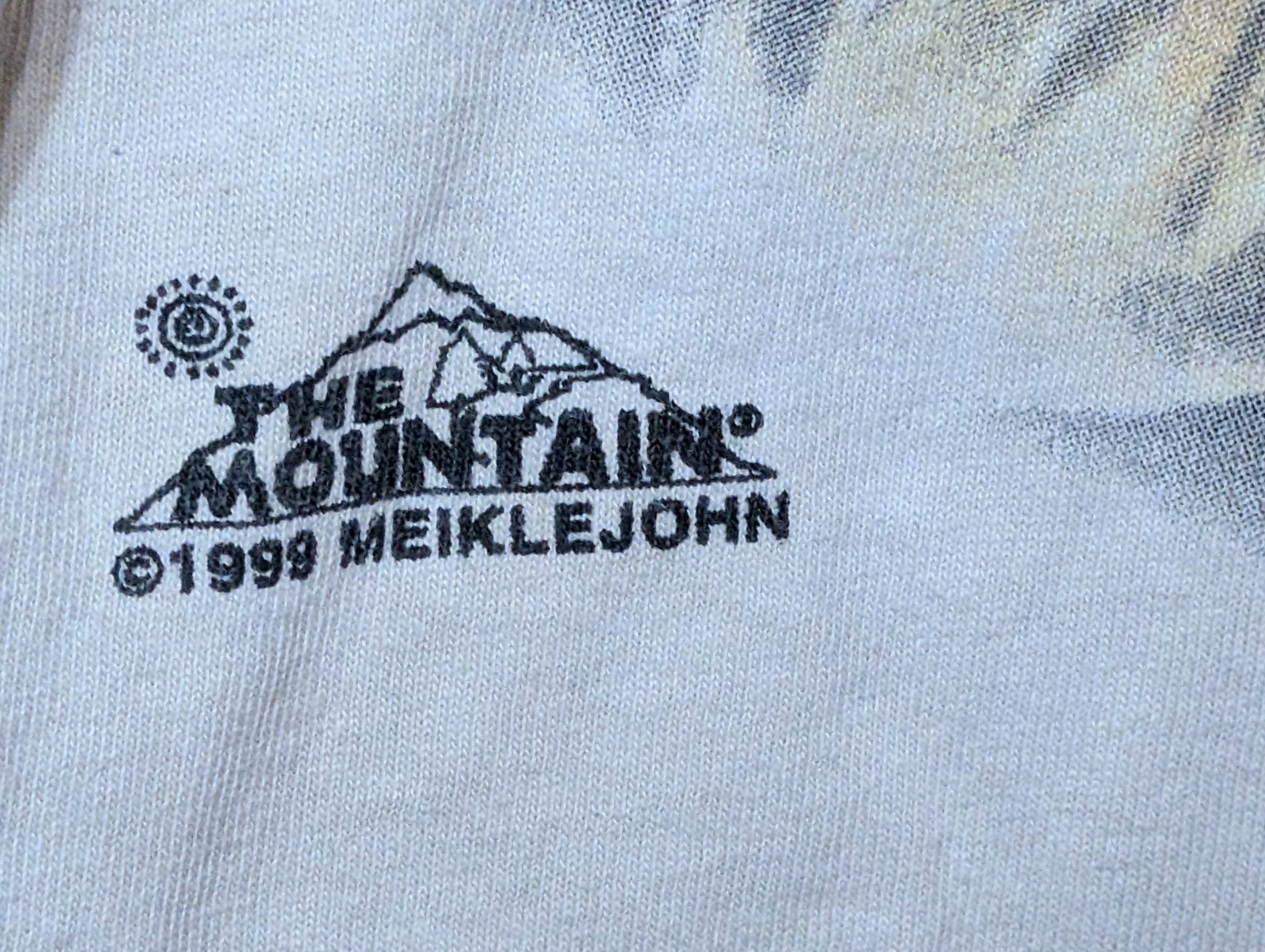 The Mountain Mens T-shirt Vintage 1999 Beige "Mama Bear &Cub" Defect 2XL #6633 gallery