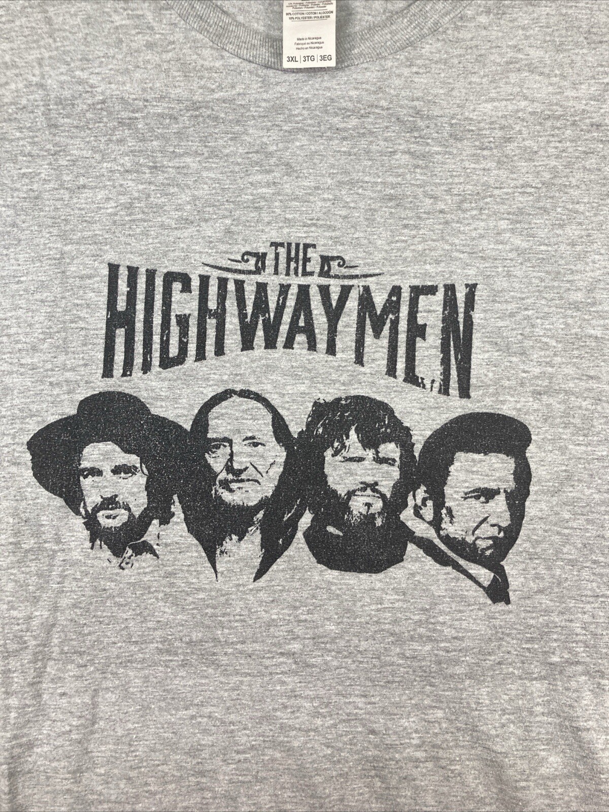 Gildan Hammer The Highwaymen Portrait Classic 3XL American T-Shirt gallery