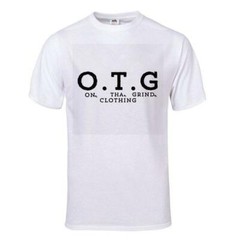 White/Black OTG Tee Shirt