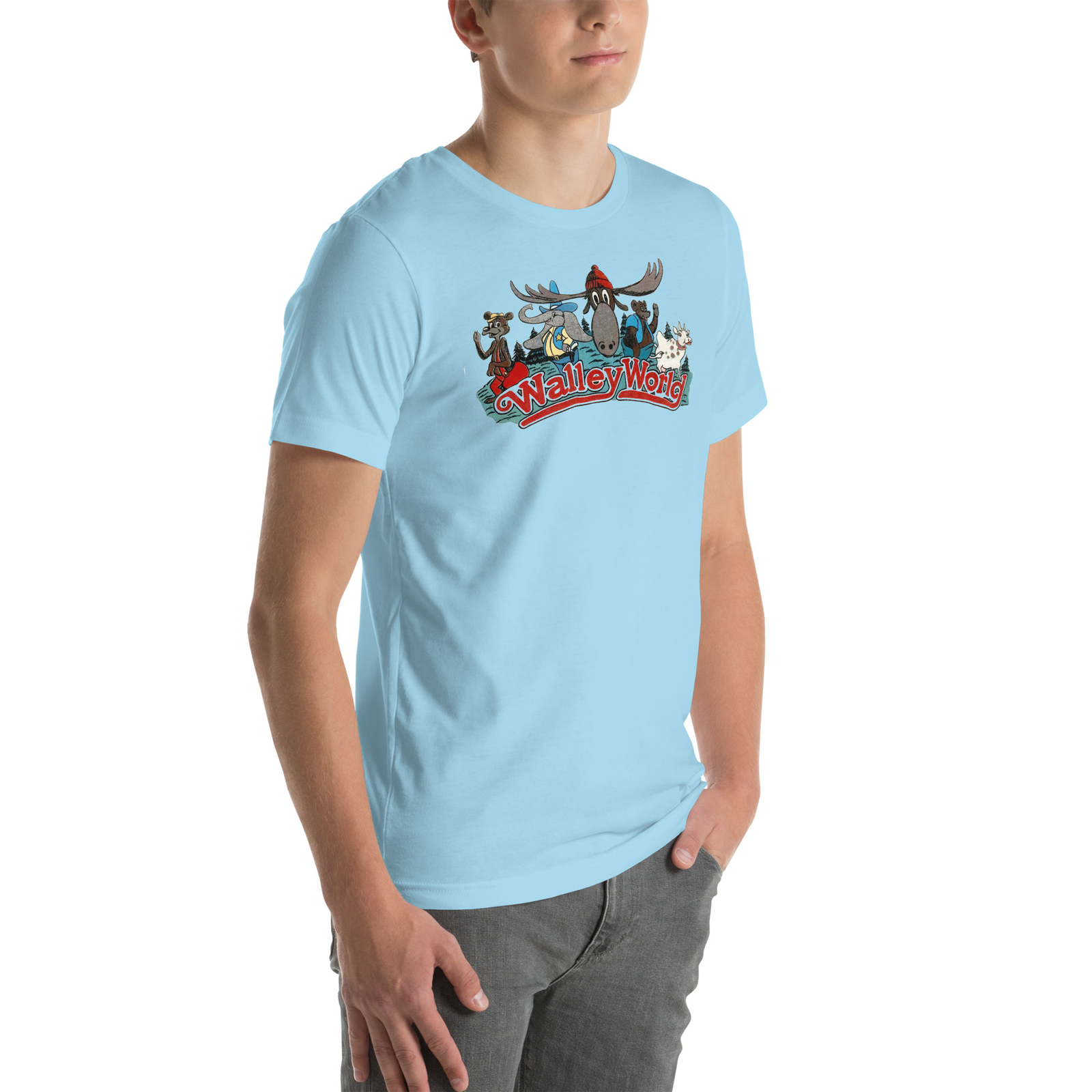 WALLEY WORLD - Blue "Chevy" T-Shirt 80's Comedy Griswold Movies Vacation gallery