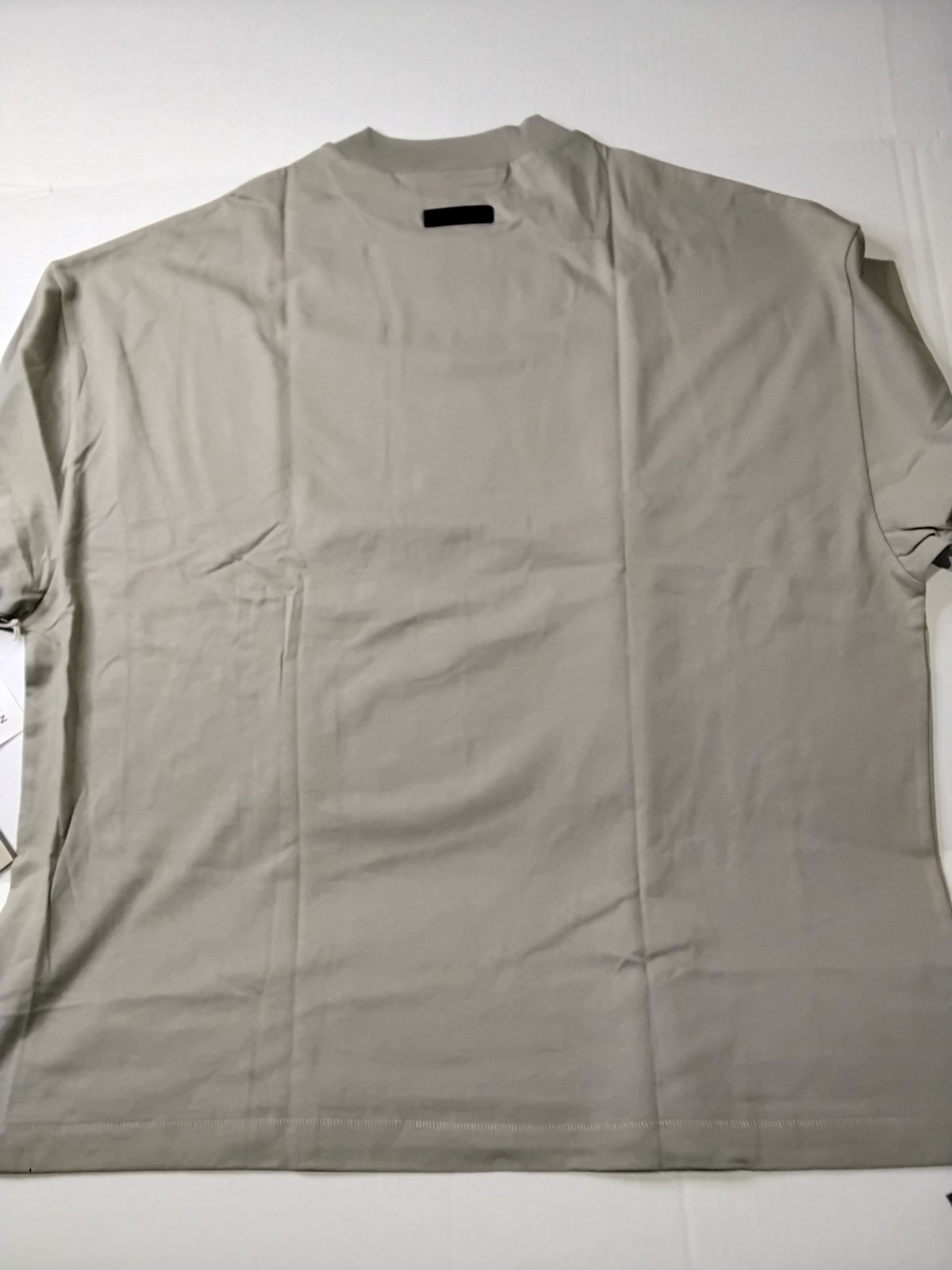 Essentials Fear of God ESSENTIALS Logo Gray Cotton Men's Crew Neck Tee L gallery
