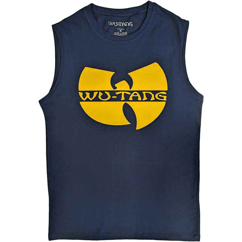 Wu Tang Clan – Logo – Navy Blue Tanktop T-shirt
