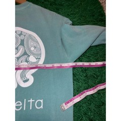 Alpha Xi Delta Shirt Long Sleeve Elephant College Green Y2K Comfort Colors Small