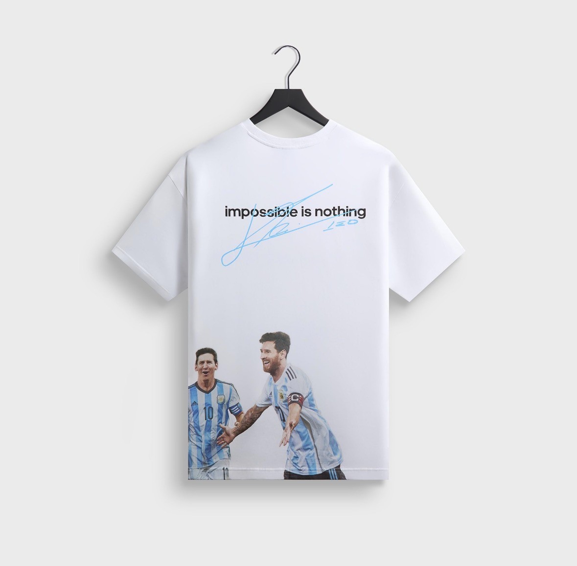 Kith x Adidas Messi Football World Cup Tee White Size S gallery