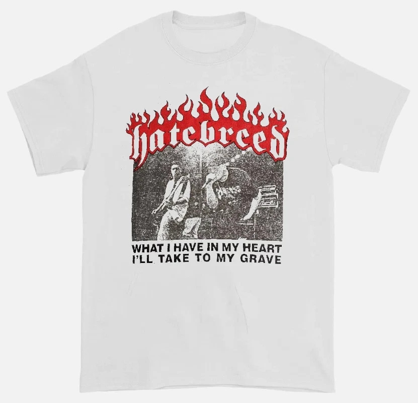 Vtg Hatebreed 1997 Tour Band Heavy Cotton All Size S-5XL Unisex Shirt HM1672