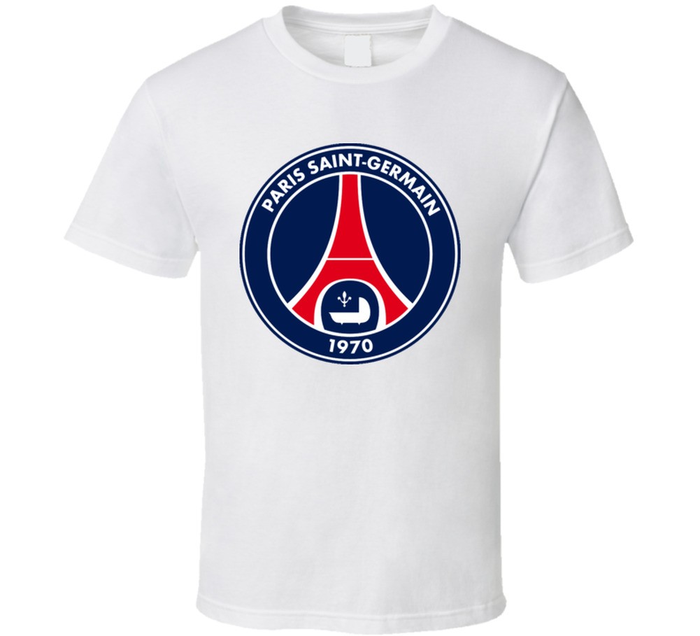 Paris St-Germain PSG France Soccer Logo T Shirt