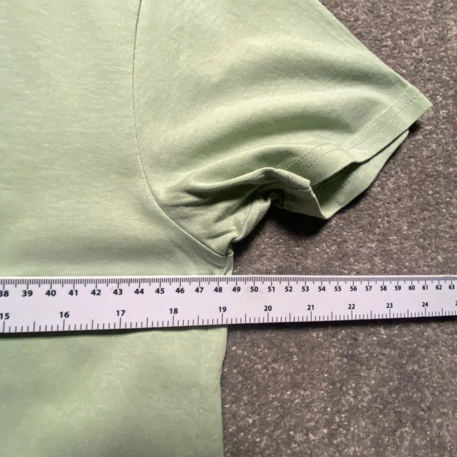 Original Penguin T-Shirt Men's Medium Green Graphic Logo Short Sleeve Cotton gallery