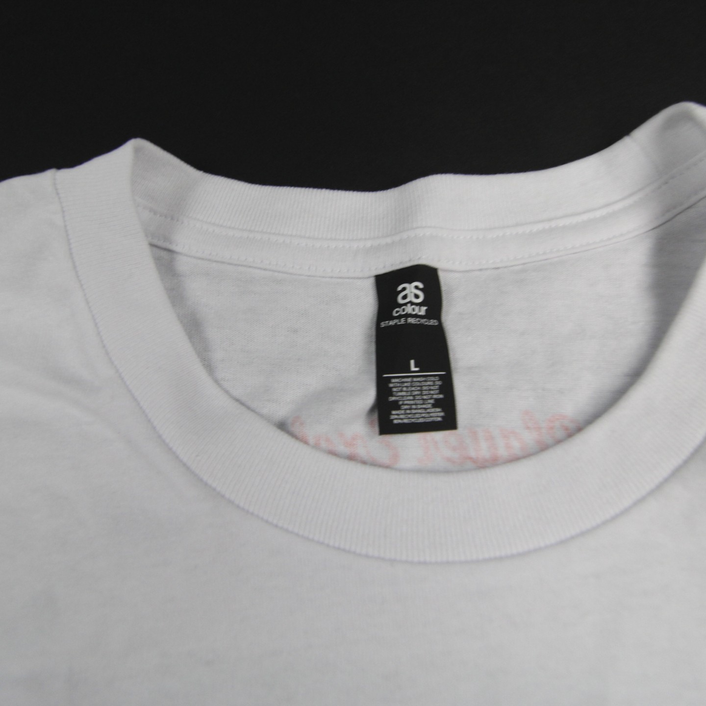 AS Colour Short Sleeve Shirt Men's White Used L gallery