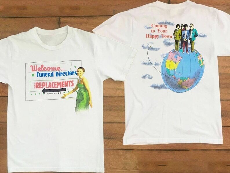 The Replacements Coming To Your Happy Town 1991 Tour Rock music Shirt ZL126 gallery