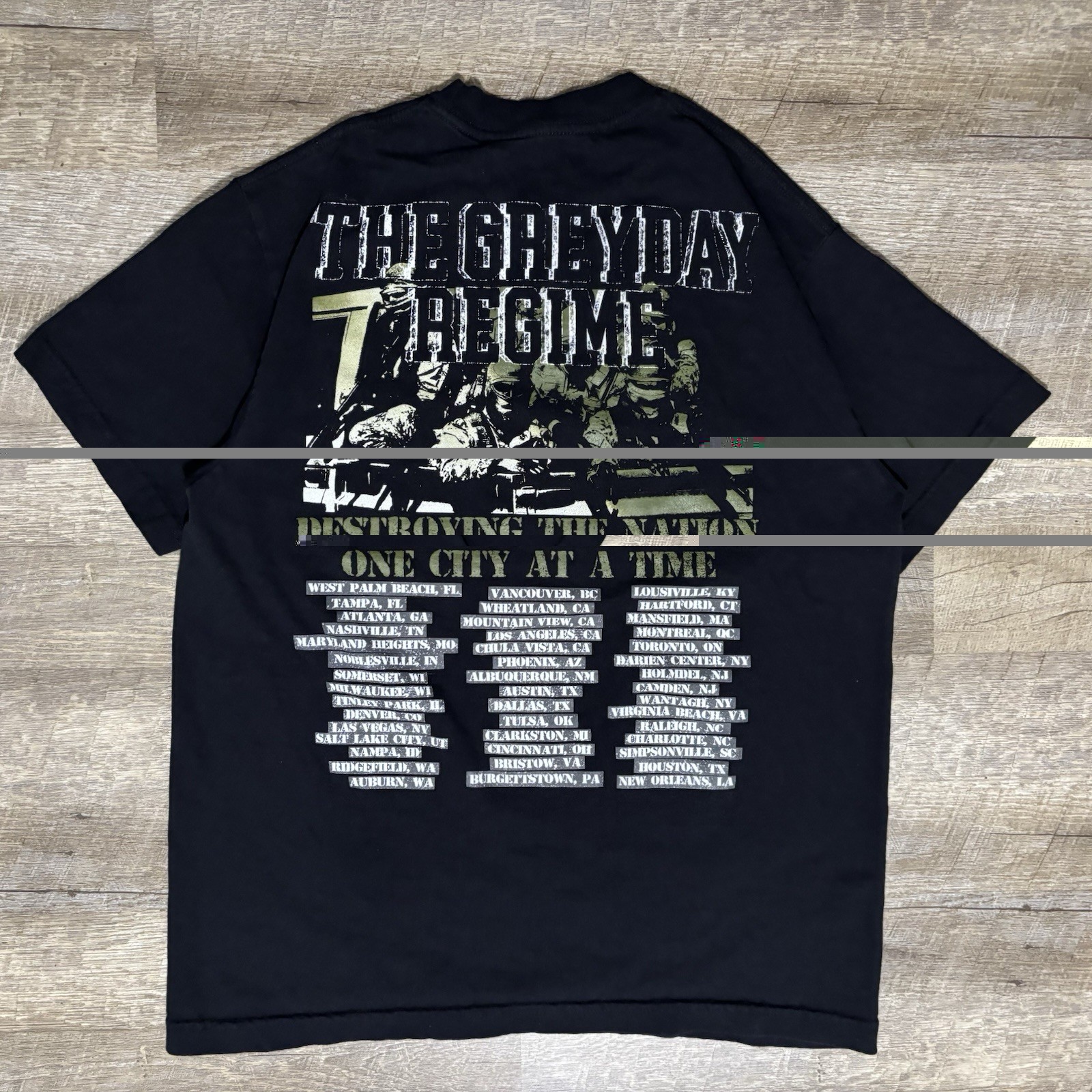 SUICIDE BOYS Tour Shirt Men's M Grey Day $uicideboy$ Official Merch G59 FLAW gallery