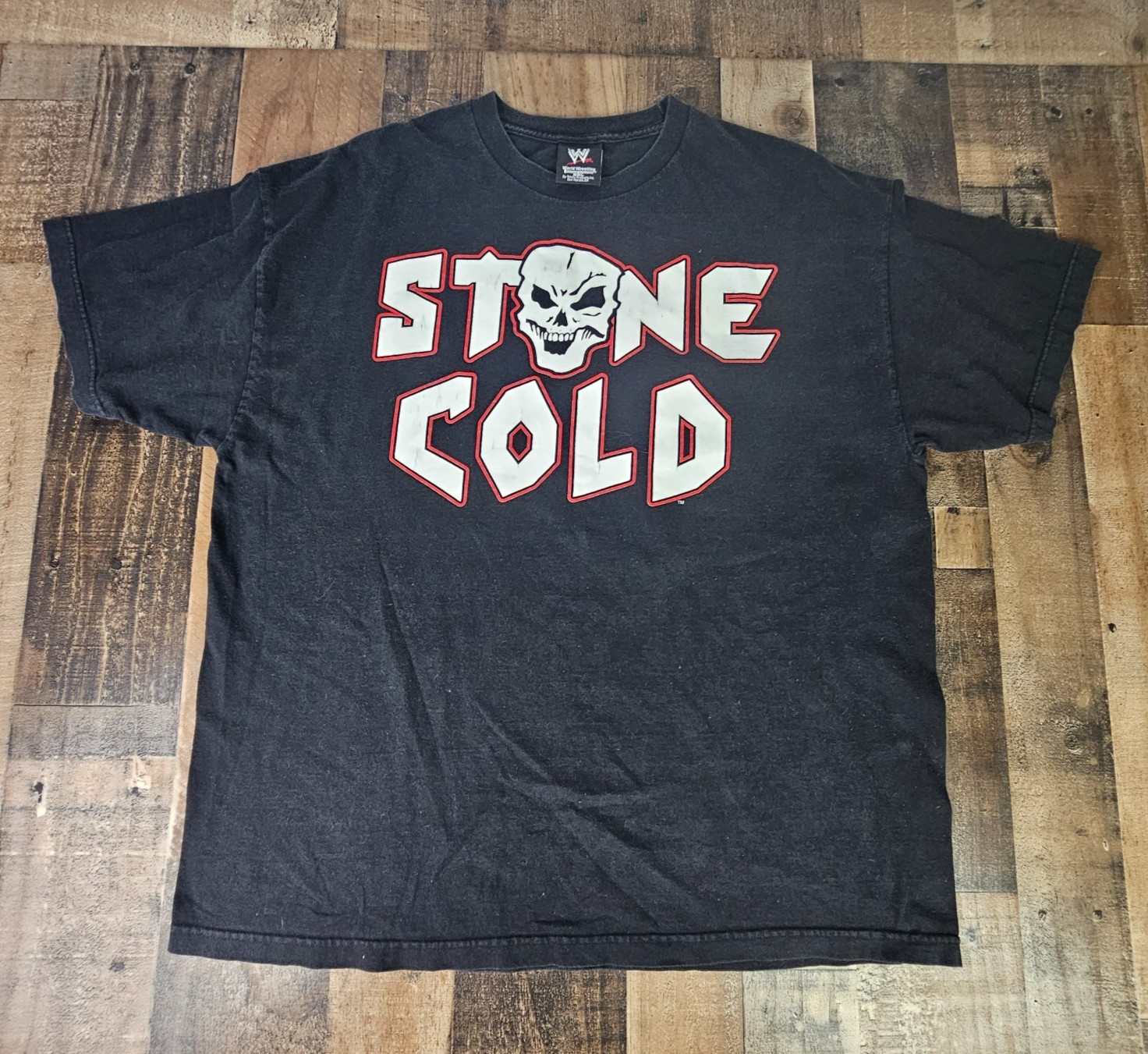 Vintage Stone Cold Steve Austin Bullet Proof WWE T Shirt Size XXL 2003 DEADSTOCK