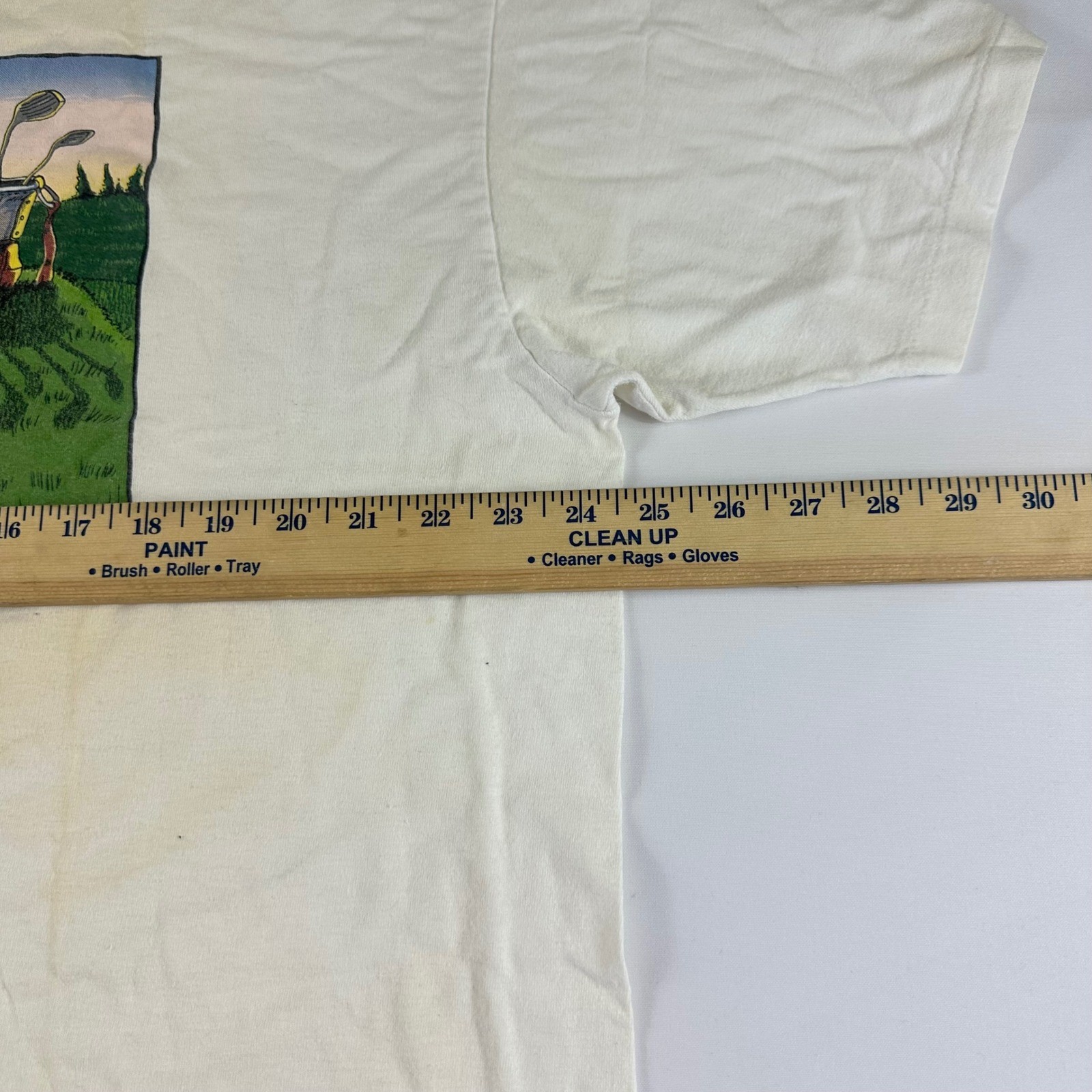 Oneita Men 2XL Graphic T Shirt When I Die Bury My Balls Next To The Old Bag Golf gallery