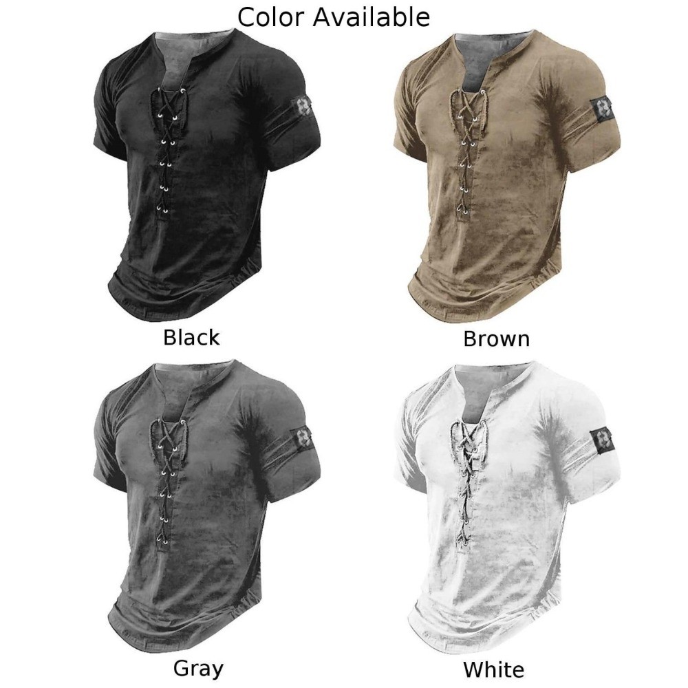 For Mens T-Shirts Classic Cotton Blend Gym Sport Tops Male Muscle Pullover gallery