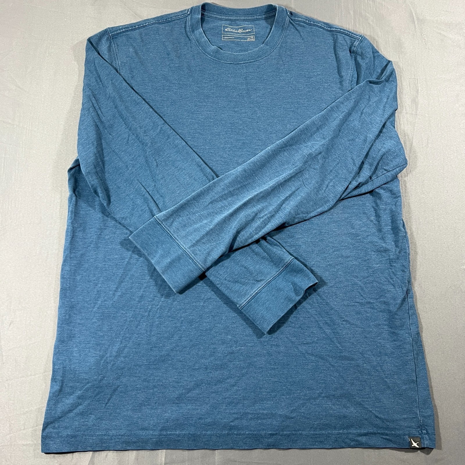 Eddie Bauer Legend Wash Shirt Mens XL Tall Blue Cotton Crew Neck Streetwear gallery