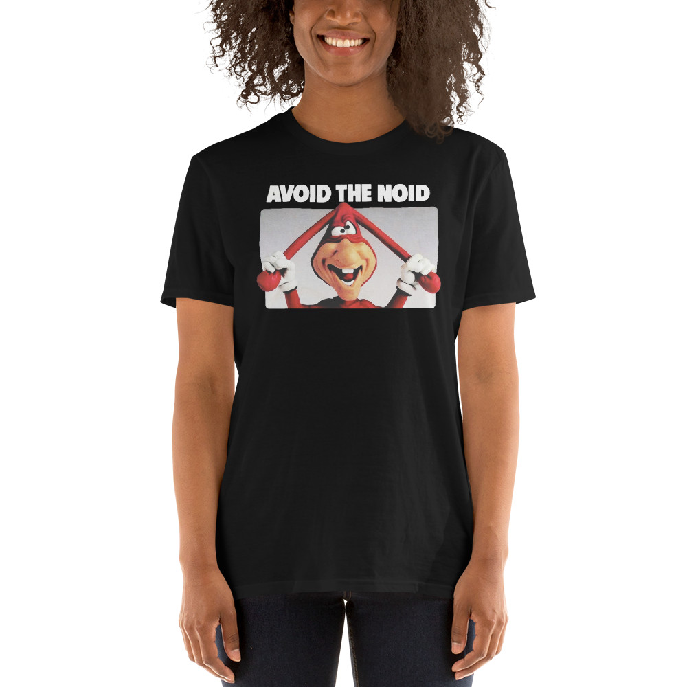 Avoid the Noid, 1980s, Classic, Dominoes Pizza, Printed T-shirt gallery