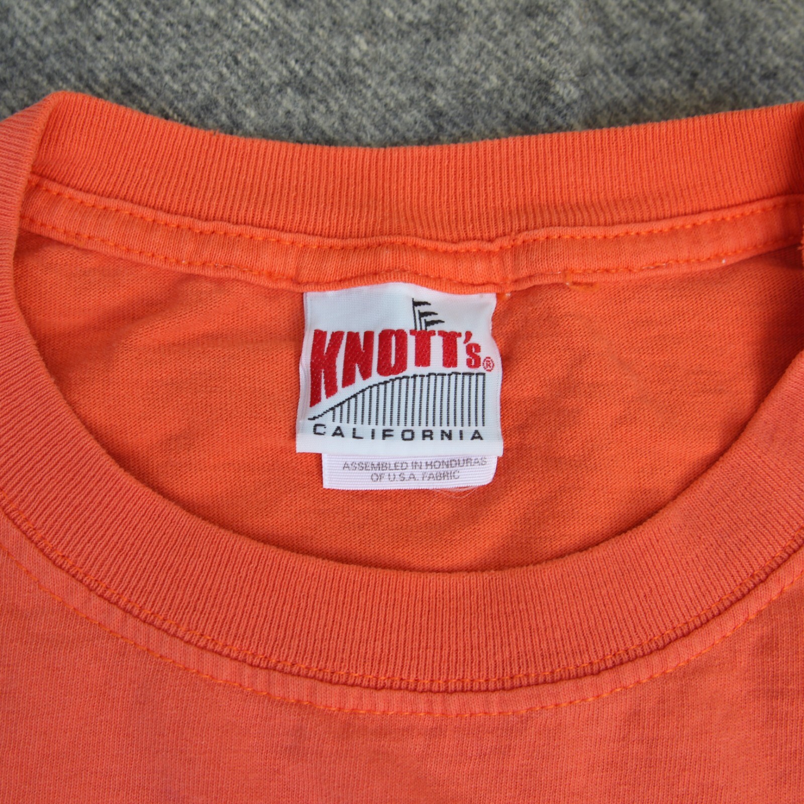 VTG Knotts Berry Farm T Shirt XL Xcelerator Roller Coaster Theme Park Ride Tee gallery