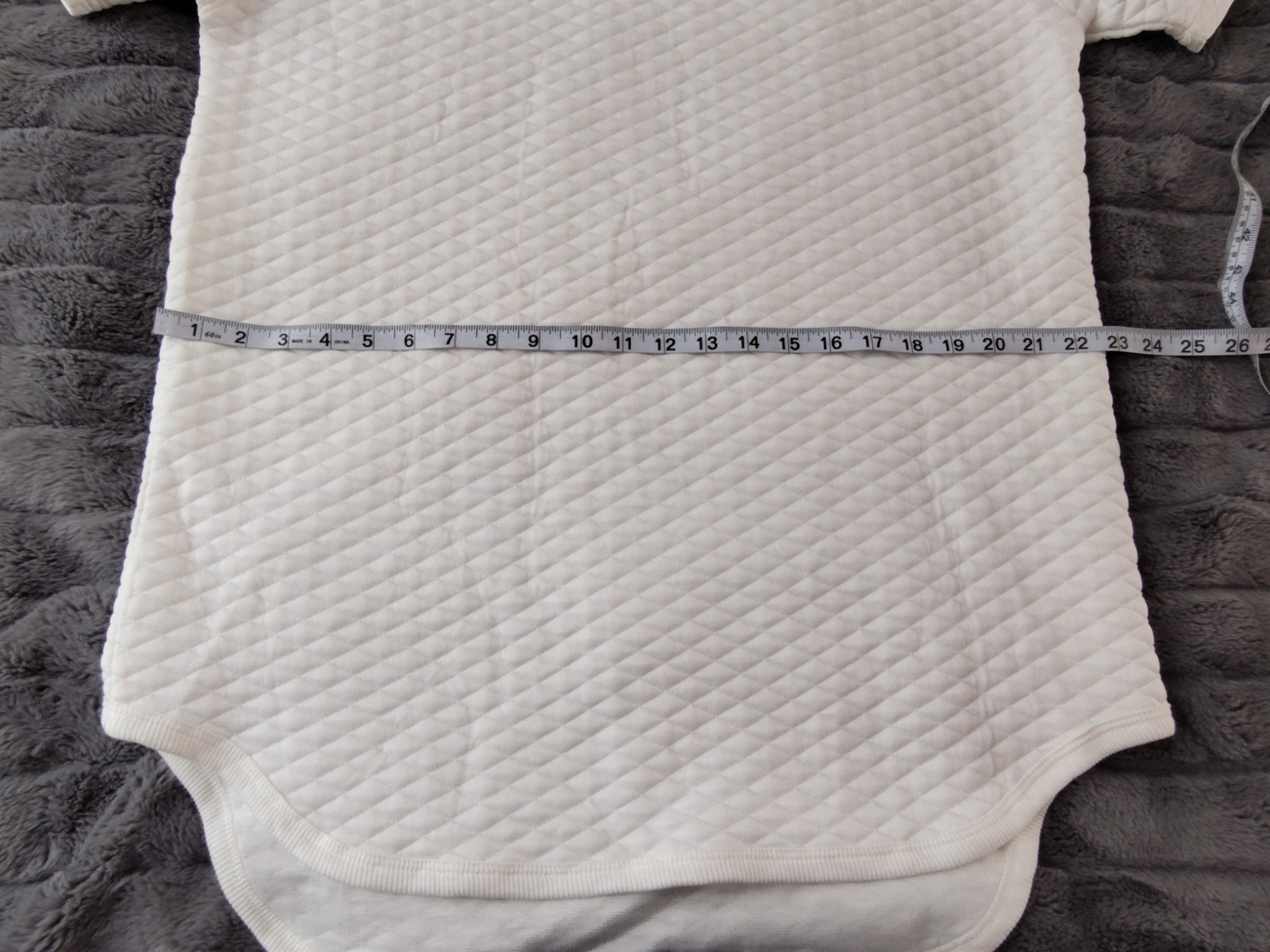 Decibel Men's White Quilted Drop Cut Pullover Short Sleeve Shirt Size XXL ST45 gallery