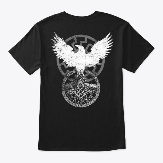 Fun Viking Till Valhalla T-Shirt Made in the USA Size S to 5XL